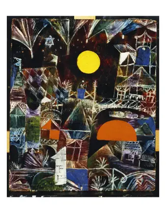Moonrise Sunset Paul Klee